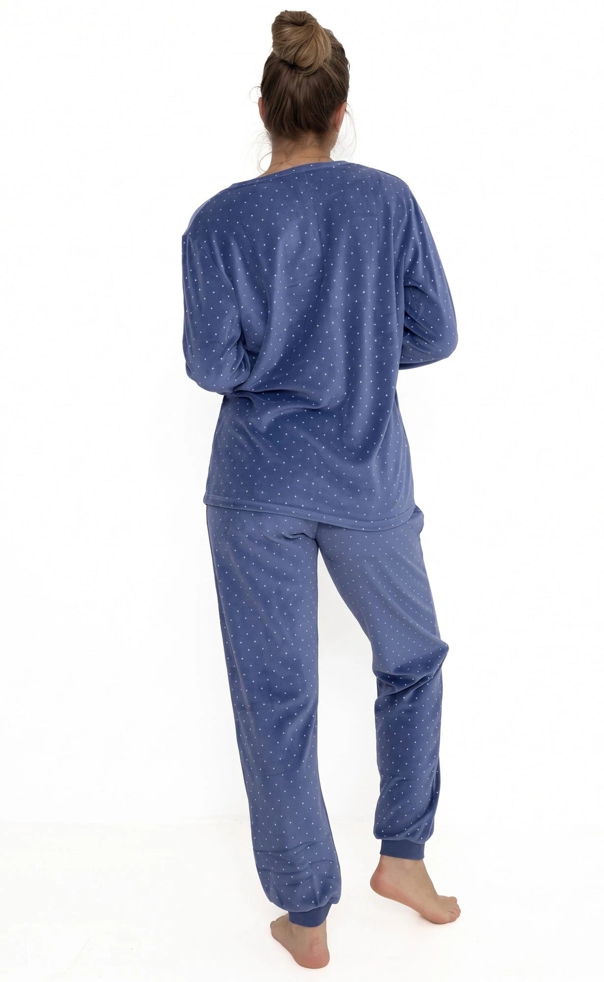Arend Cocodream dames pyjama velours "Live your dream"
