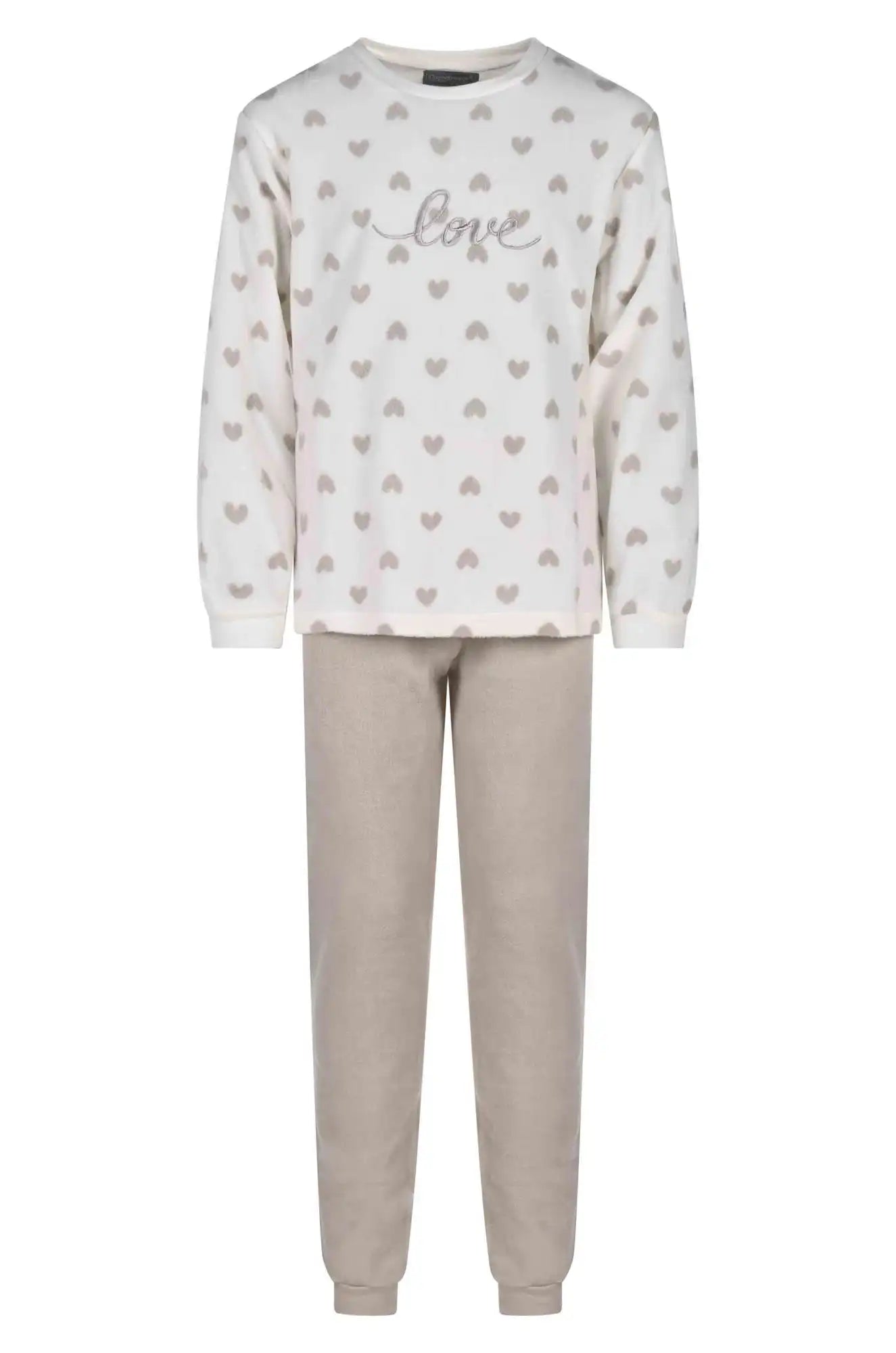 Arend Cocodream fleece pyjama kind meisjes - Love