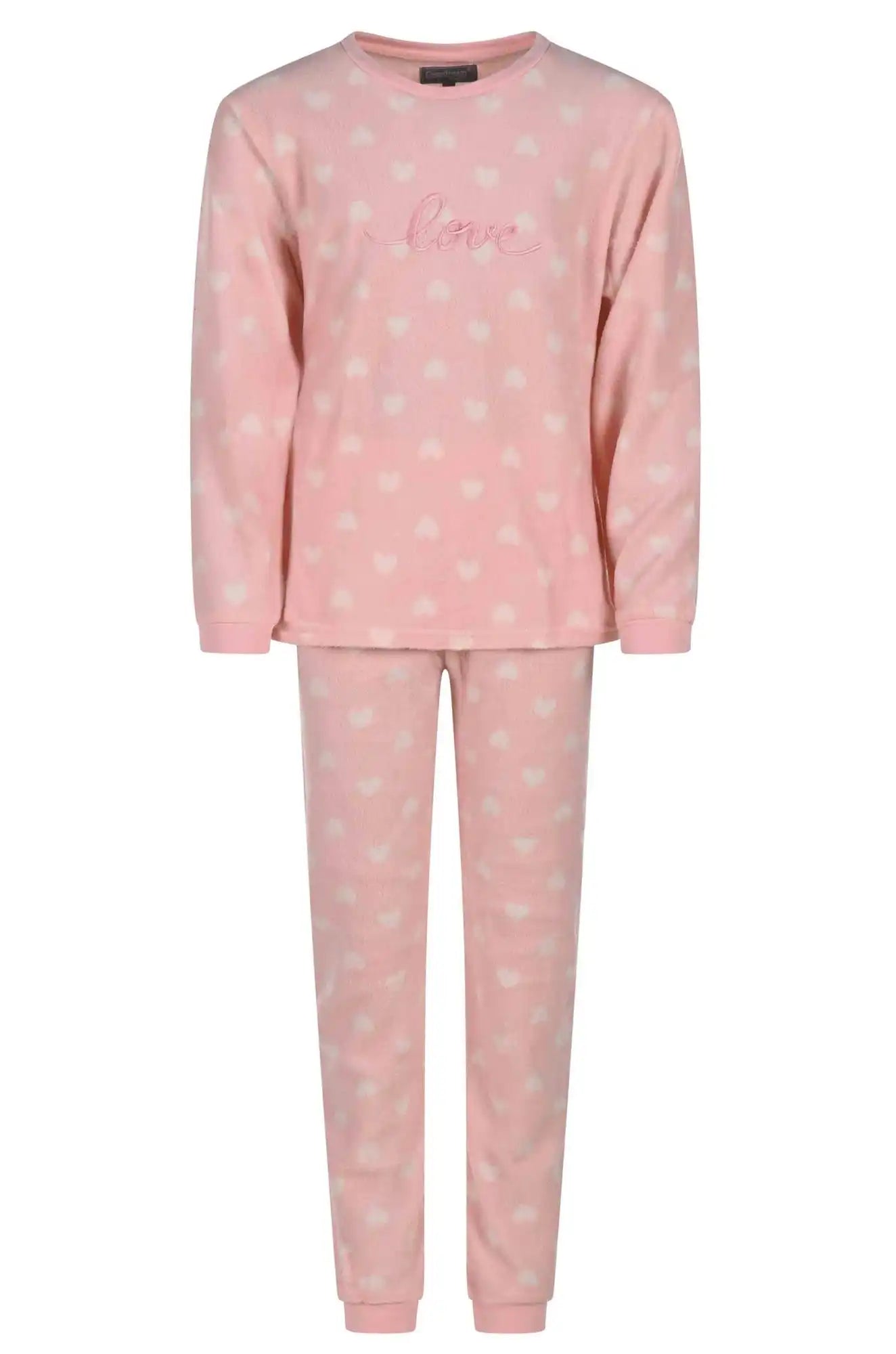 Arend Cocodream fleece pyjama kind meisjes - Love
