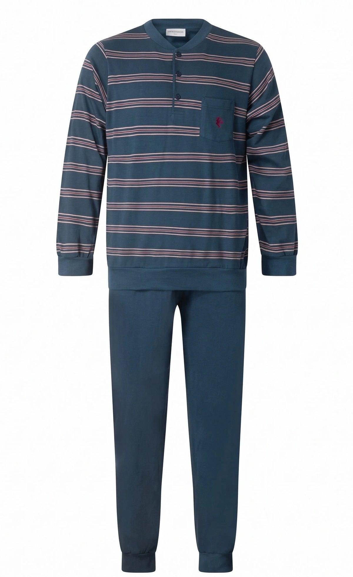 Arend Gentlemen heren pyjama Warme Dikke Tricot - Double jersey