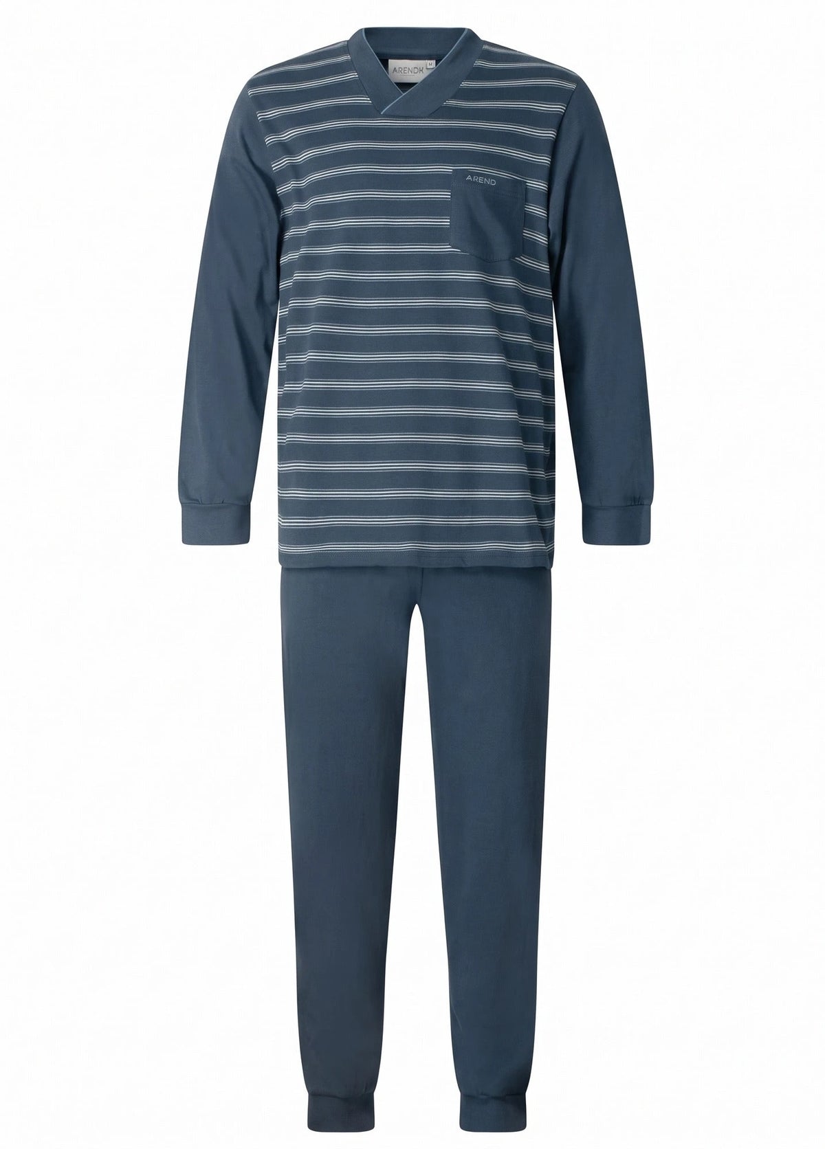 Arend Gentlemen heren pyjama Warme Dikke Tricot - Double jersey