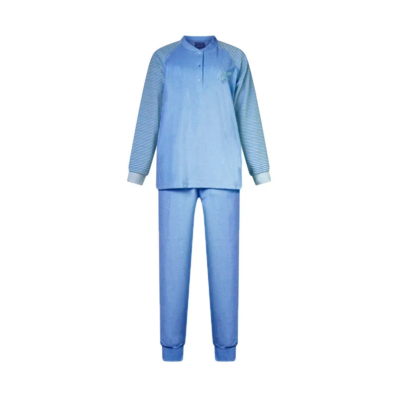 Arend Lunatex badstof dames pyjama - Classic Winter