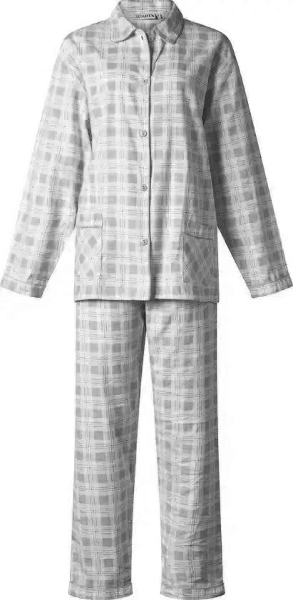 Lunatex flanel dames pyjama - lange mouwen - Old School