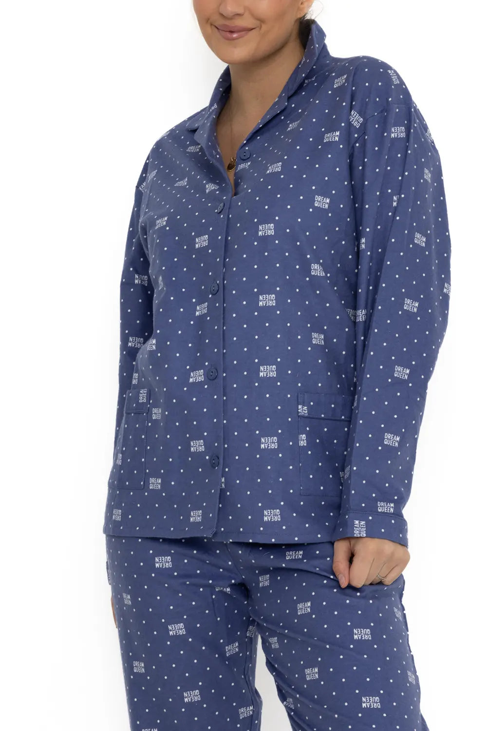 Arend Lunatex flanellen pyjama dames - Dream Queen