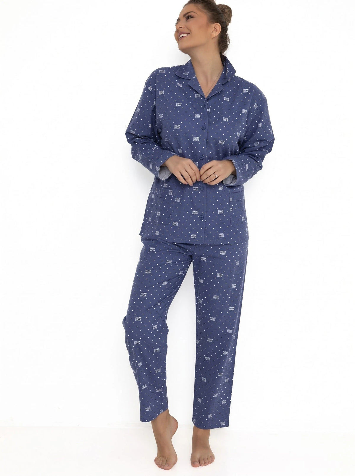 Arend Lunatex flanellen pyjama dames - Dream Queen
