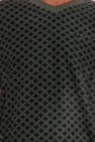 Arend Outfitter Fleece heren pyjama - Squares