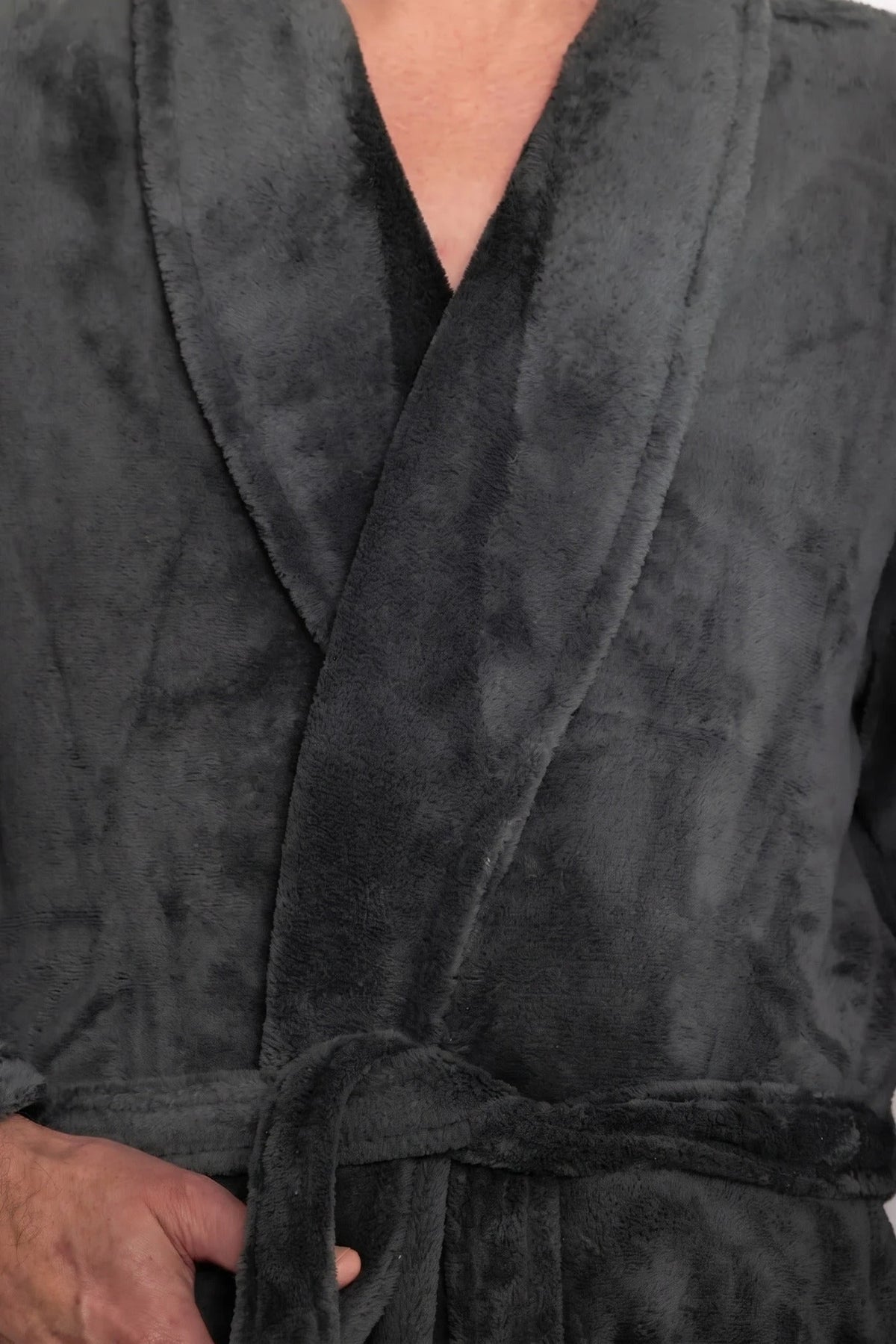 Arend Outfitter heren Fleece Badjas - Winter