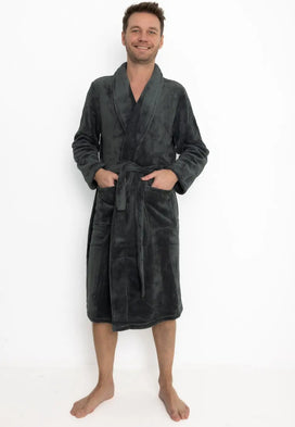 Arend Outfitter heren Fleece Badjas - Winter