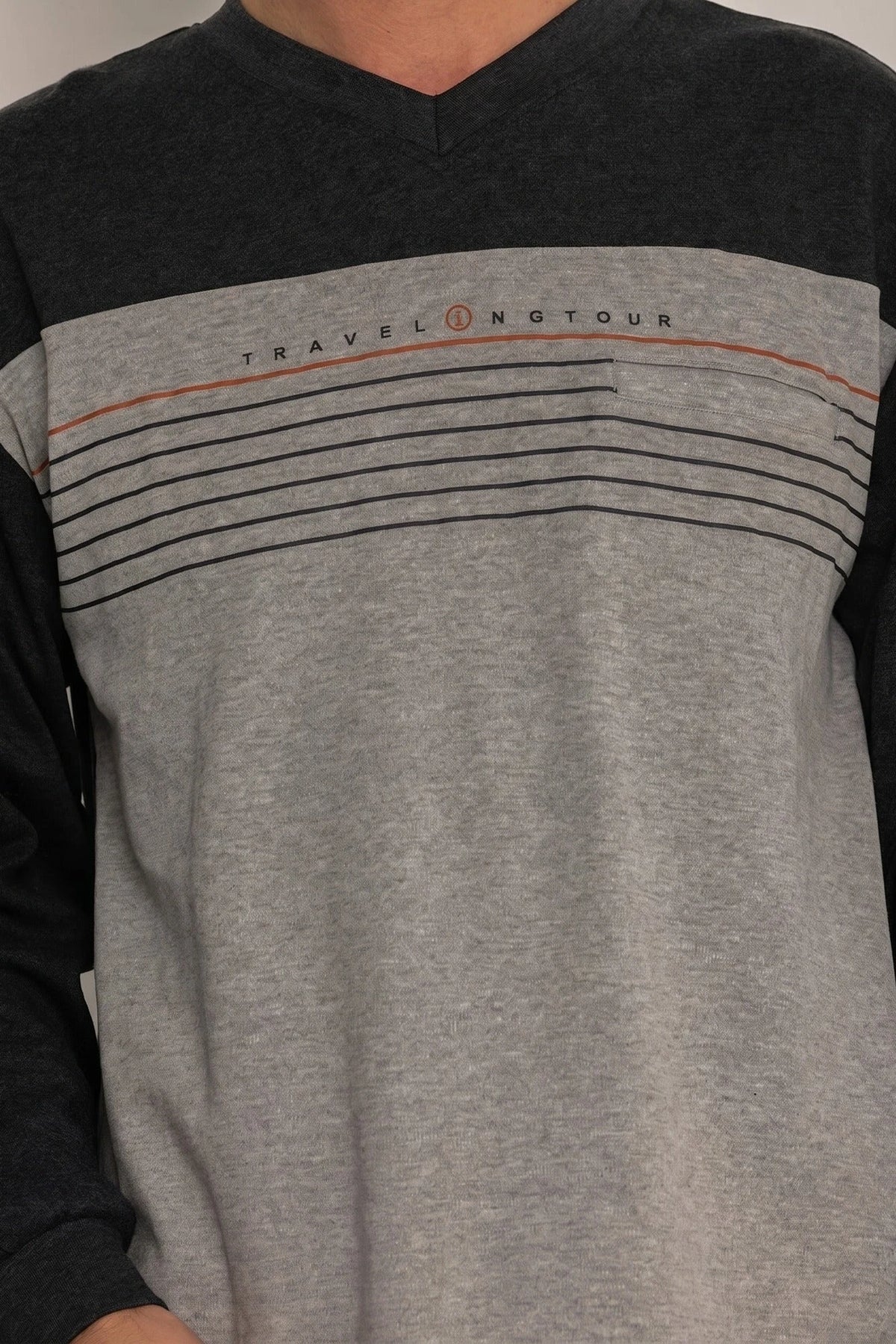 Arend Outfitter heren pyjama - Katoen Interlock - Traveling