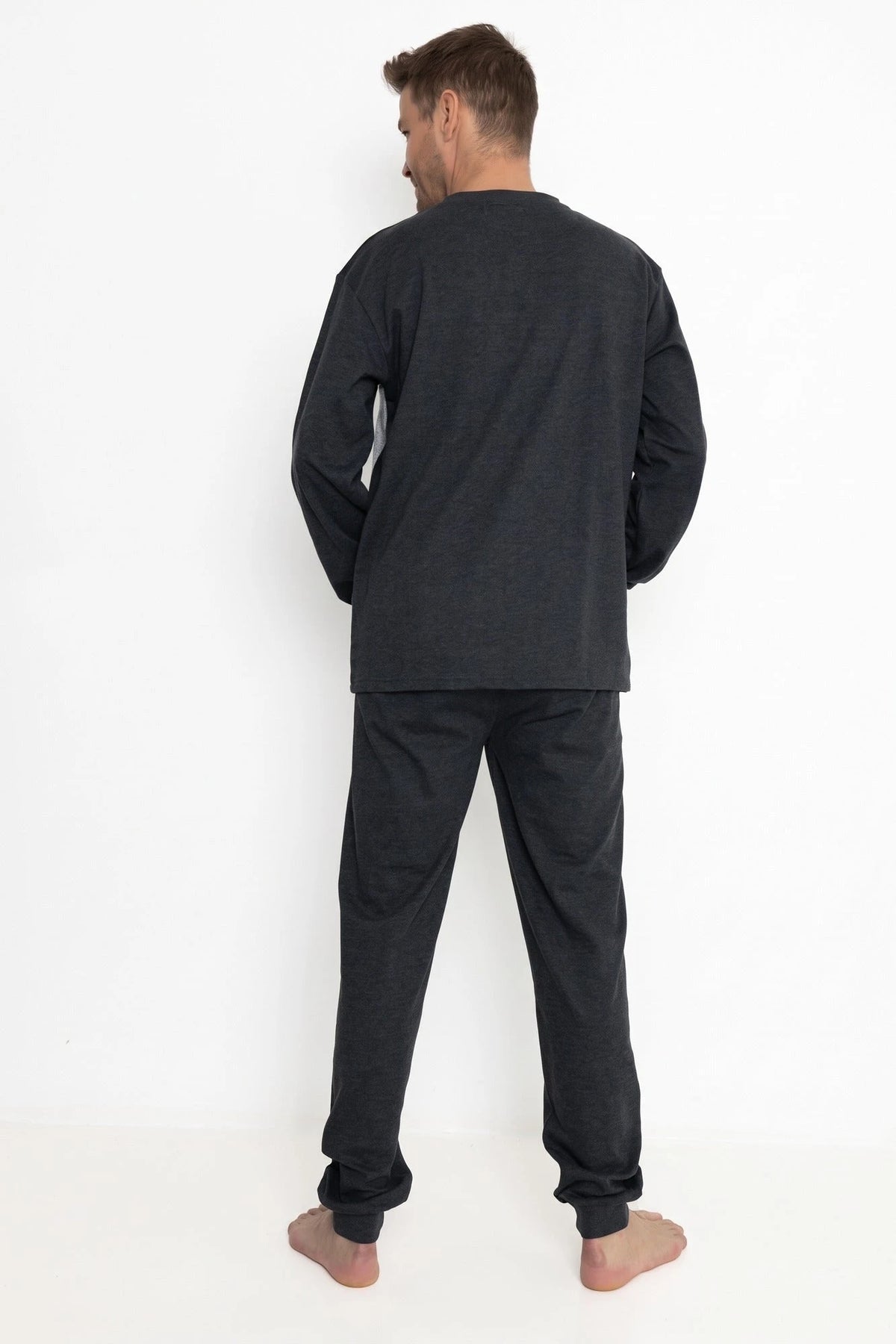 Arend Outfitter heren pyjama - Katoen Interlock - Traveling