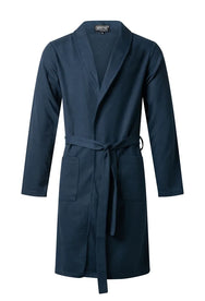 Arend Outfitter heren wafel badjas - Blue colors