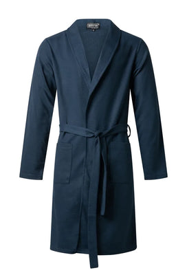 Arend Outfitter heren wafel badjas - Blue colors