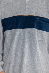 Arend Outfitter velours heren pyjama - Ted