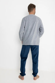 Arend Outfitter velours heren pyjama - Ted