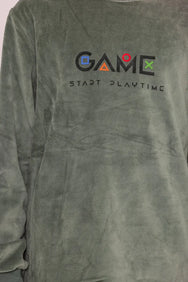 Arend Outfitter velours jongens pyjama - Game time