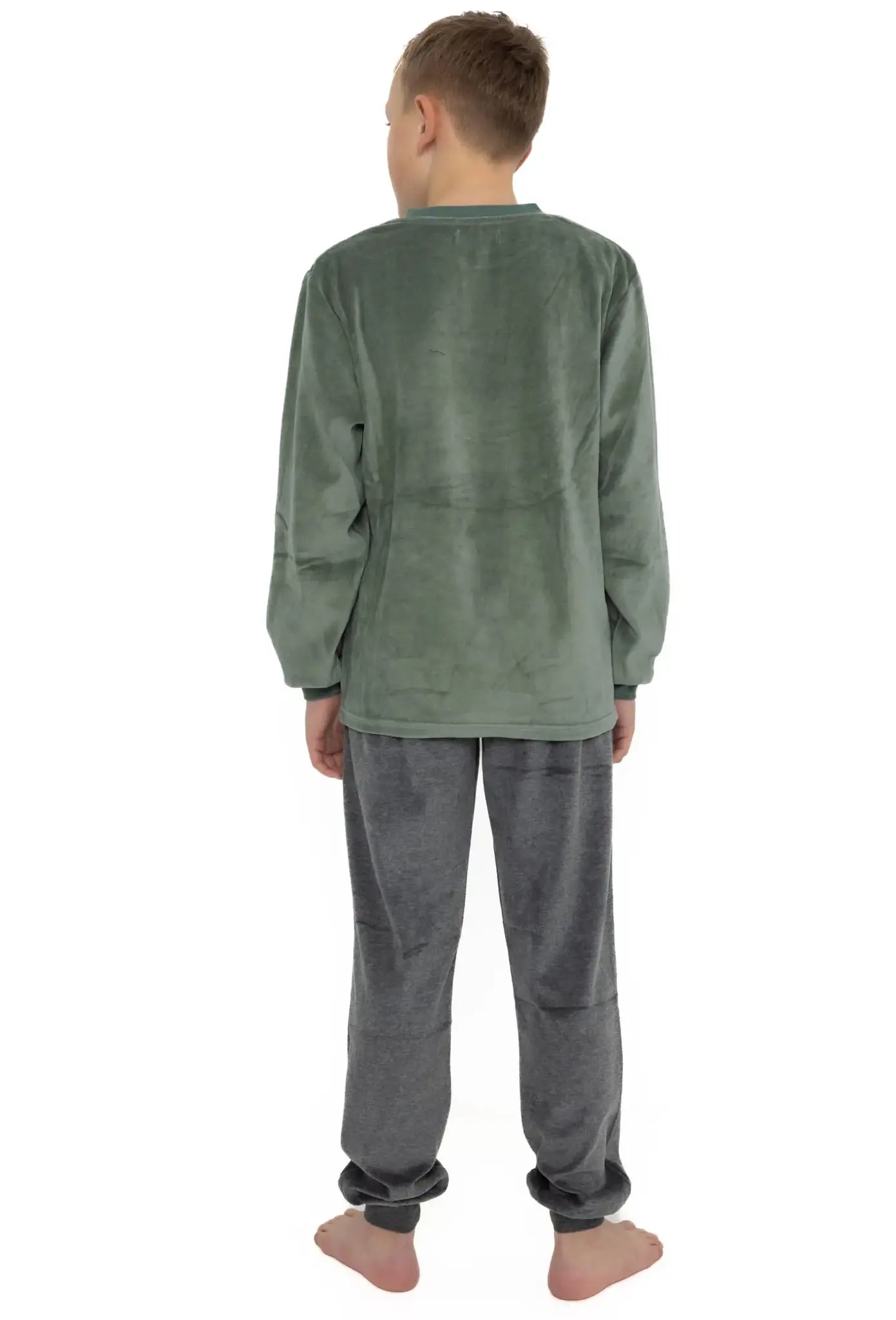 Arend Outfitter velours jongens pyjama - Game time