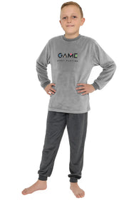 Arend Outfitter velours jongens pyjama - Game time
