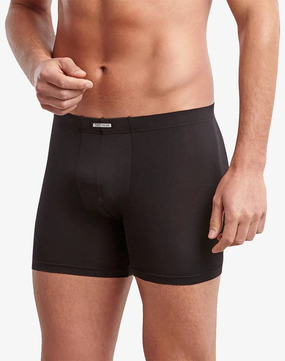 AVEt-SET Set-Look microfiber boxershort heren 1878