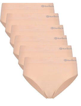 BambooBasic Multipack Bamboo Basics 6-pak naadloze dames slips - Belle