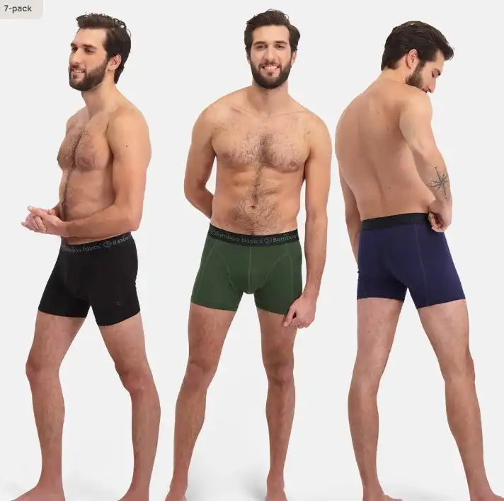 Bamboobasics Bamboo Basics 12-pak heren boxershorts - Rico