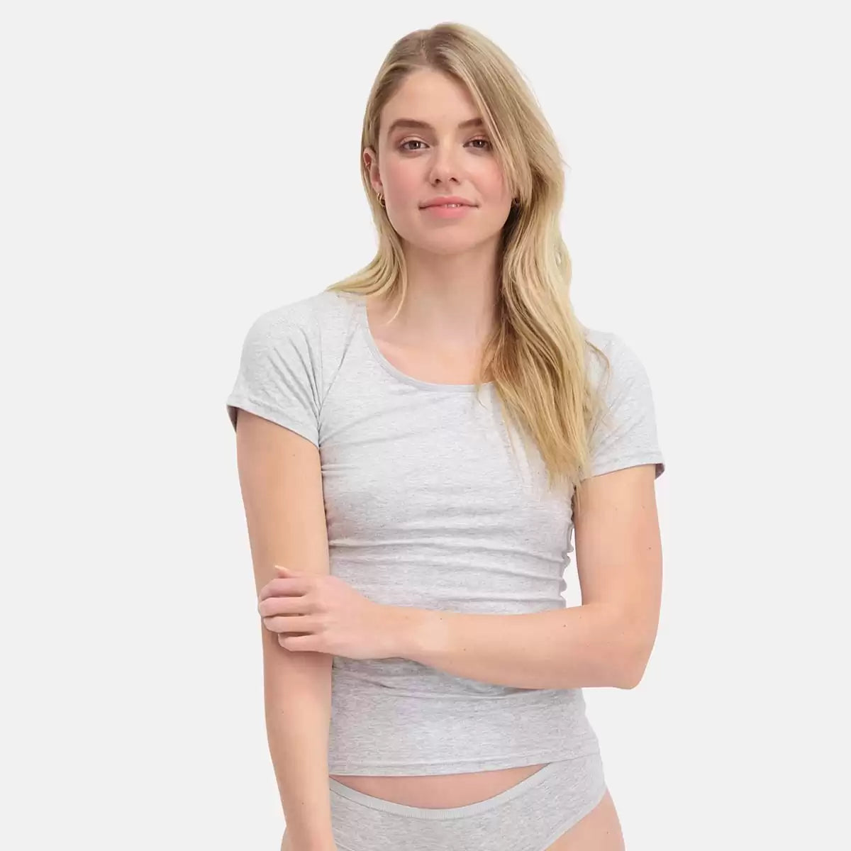 Bamboobasics Bamboo Basics 2-pak bamboe ondershirts dames - Korte mouw - Kate