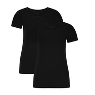 Bamboobasics Bamboo Basics 2-pak bamboe ondershirts dames - Korte mouw - Kate
