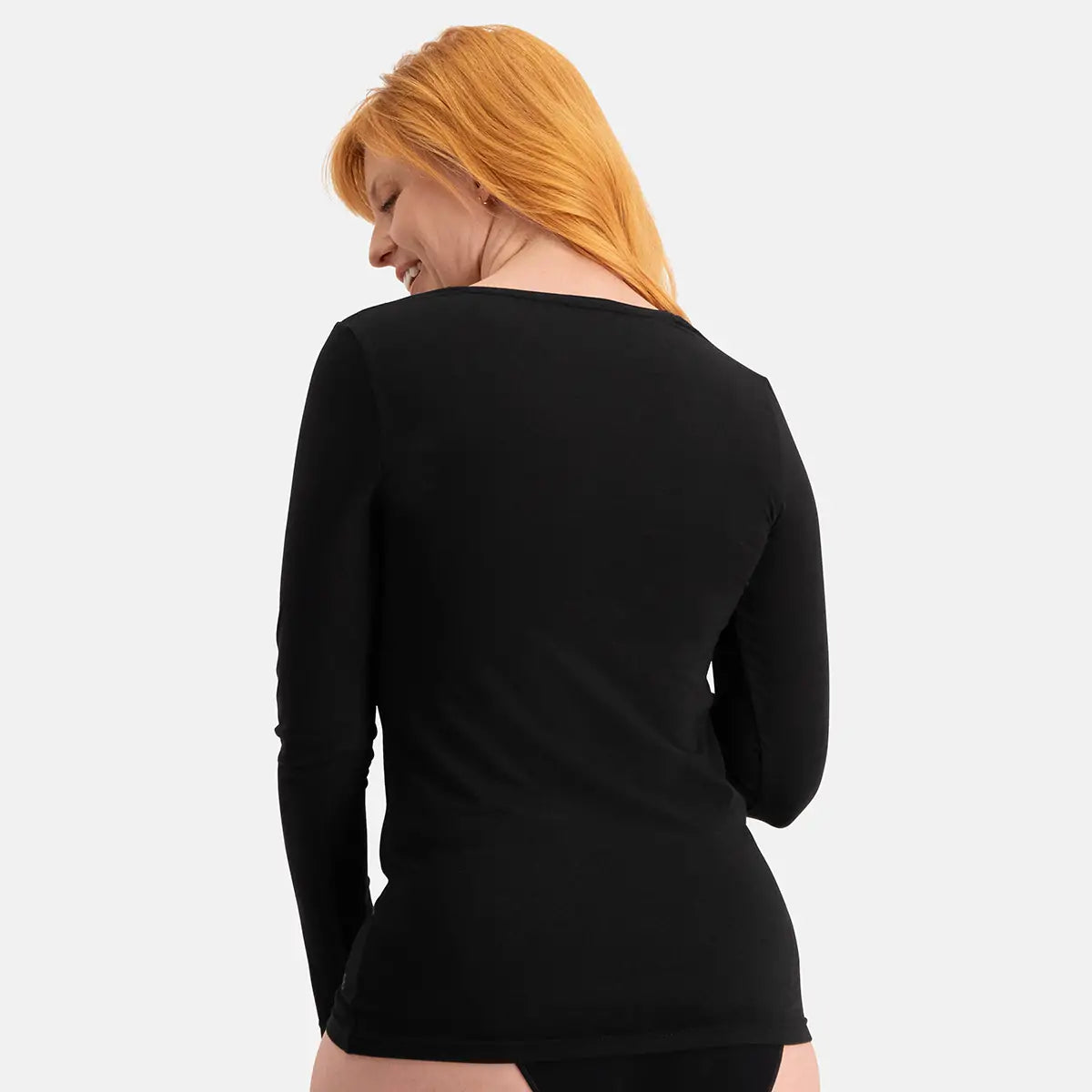Bamboobasics Bamboo Basics 2-pak Extra lange shirts Lange mouw - Lara