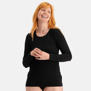 Bamboobasics Bamboo Basics 2-pak Extra lange shirts Lange mouw - Lara