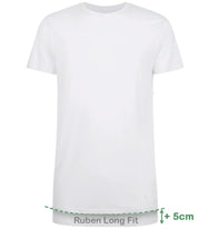 Bamboobasics Bamboo Basics 2-pak Extra Lange T-shirts heren - Ruben