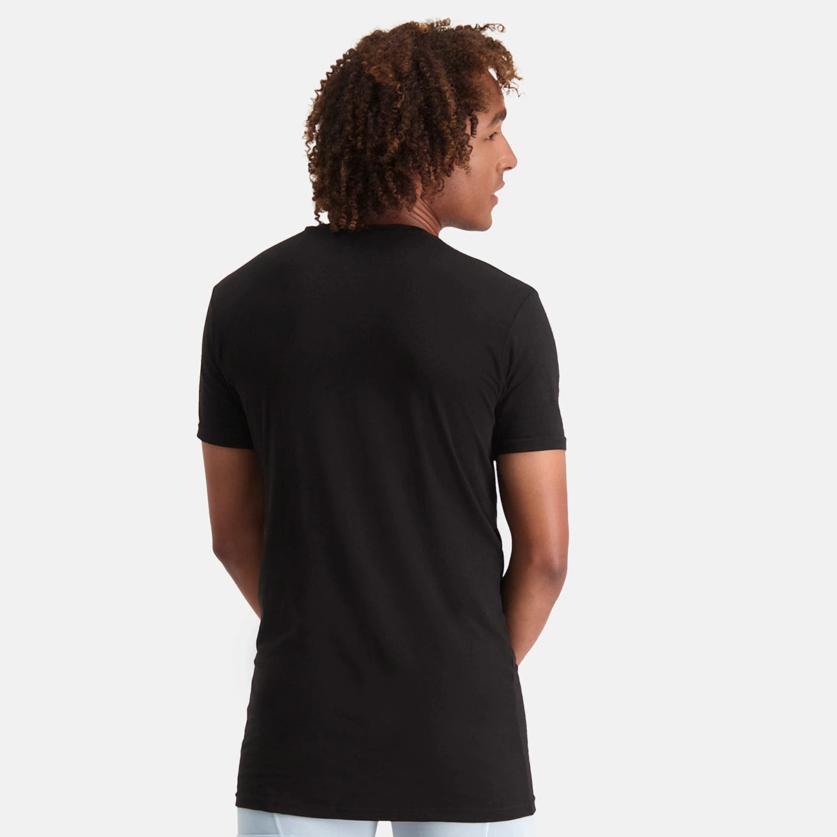 Bamboobasics Bamboo Basics 2-pak - Extra lange T-shirts v-hals