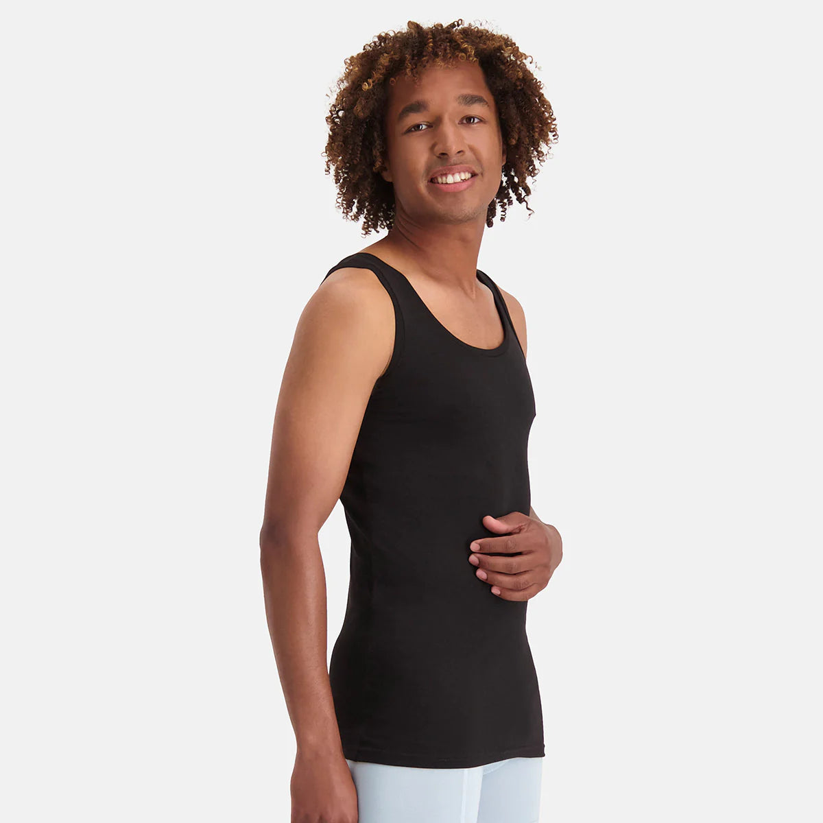 Bamboobasics Bamboo Basics 2-pak hemd ronde hals - Stef