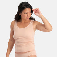 Bamboobasics Bamboo Basics 2-pak hemden dames - brede band - Anna
