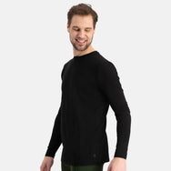Bamboobasics Bamboo Basics 2-pak heren ondershirts lange mouw - Ralph
