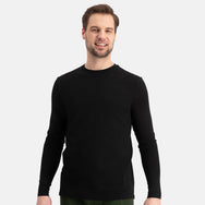 Bamboobasics Bamboo Basics 2-pak heren ondershirts lange mouw - Ralph