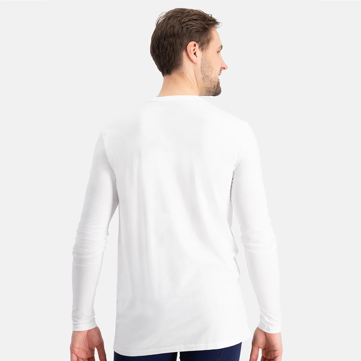 Bamboobasics Bamboo Basics 2-pak heren ondershirts lange mouw - Ralph