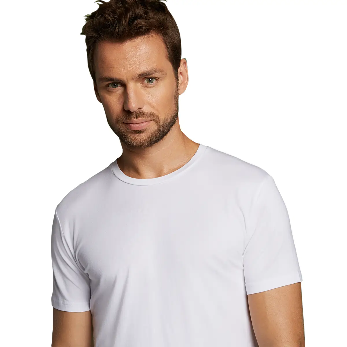 Bamboobasics Bamboo Basics 2-pak heren T-shirts ronde hals - Ruben