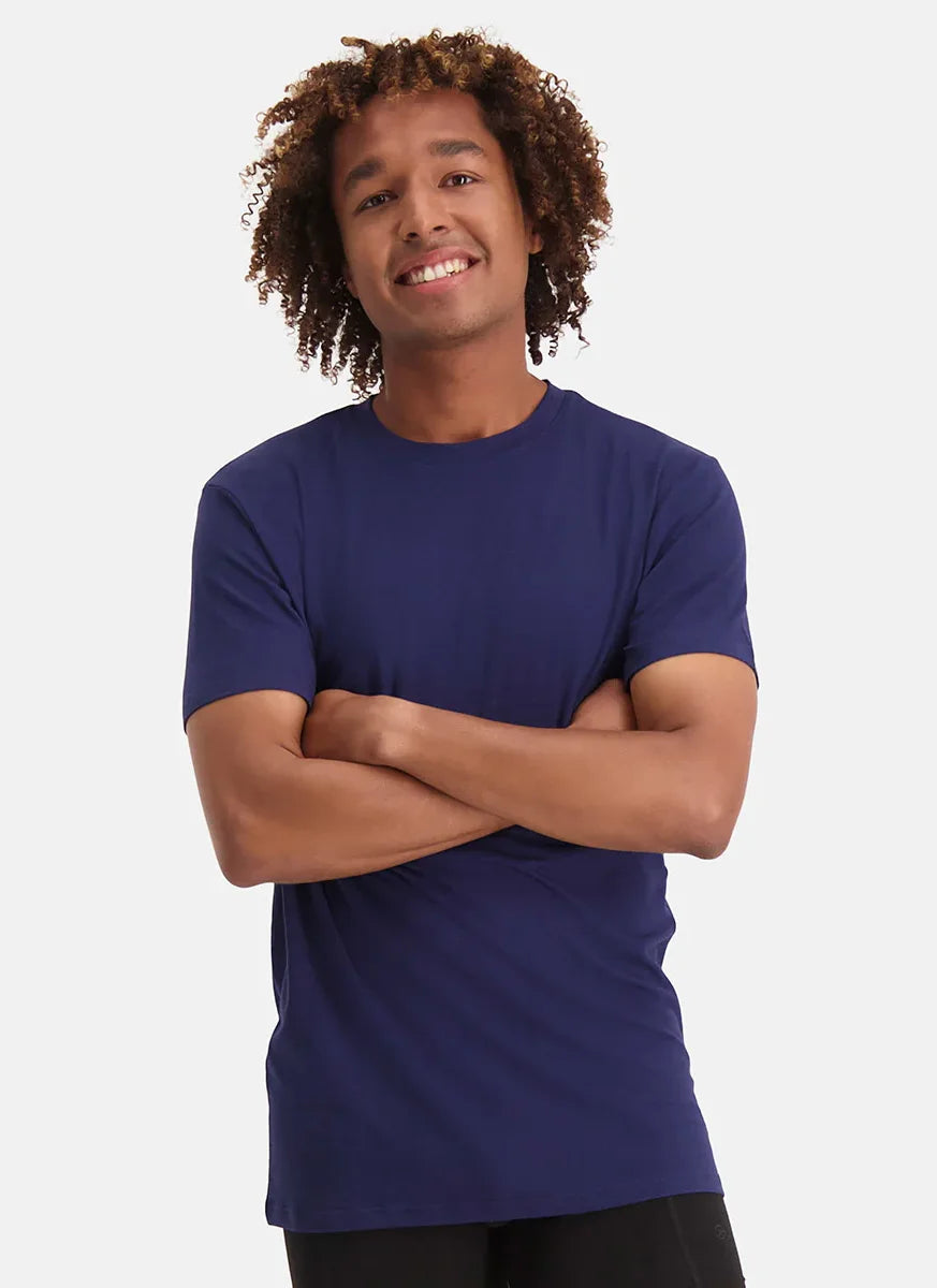 Bamboobasics Bamboo Basics 2-pak heren T-shirts ronde hals - Ruben