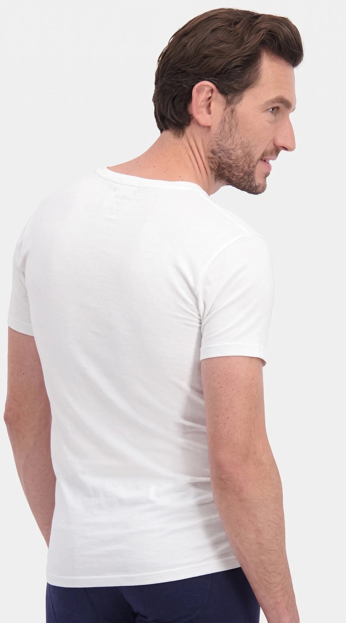 Bamboobasics Bamboo Basics 2-pak heren T-shirts V-hals - slim fit - Vigo