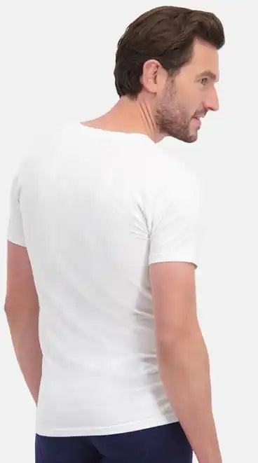 Bamboobasics Bamboo Basics 2-pak heren T-shirts V-hals - slim fit - Vigo