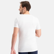 Bamboobasics Bamboo Basics 2-pak heren T-shirts V-hals - slim fit - Vigo