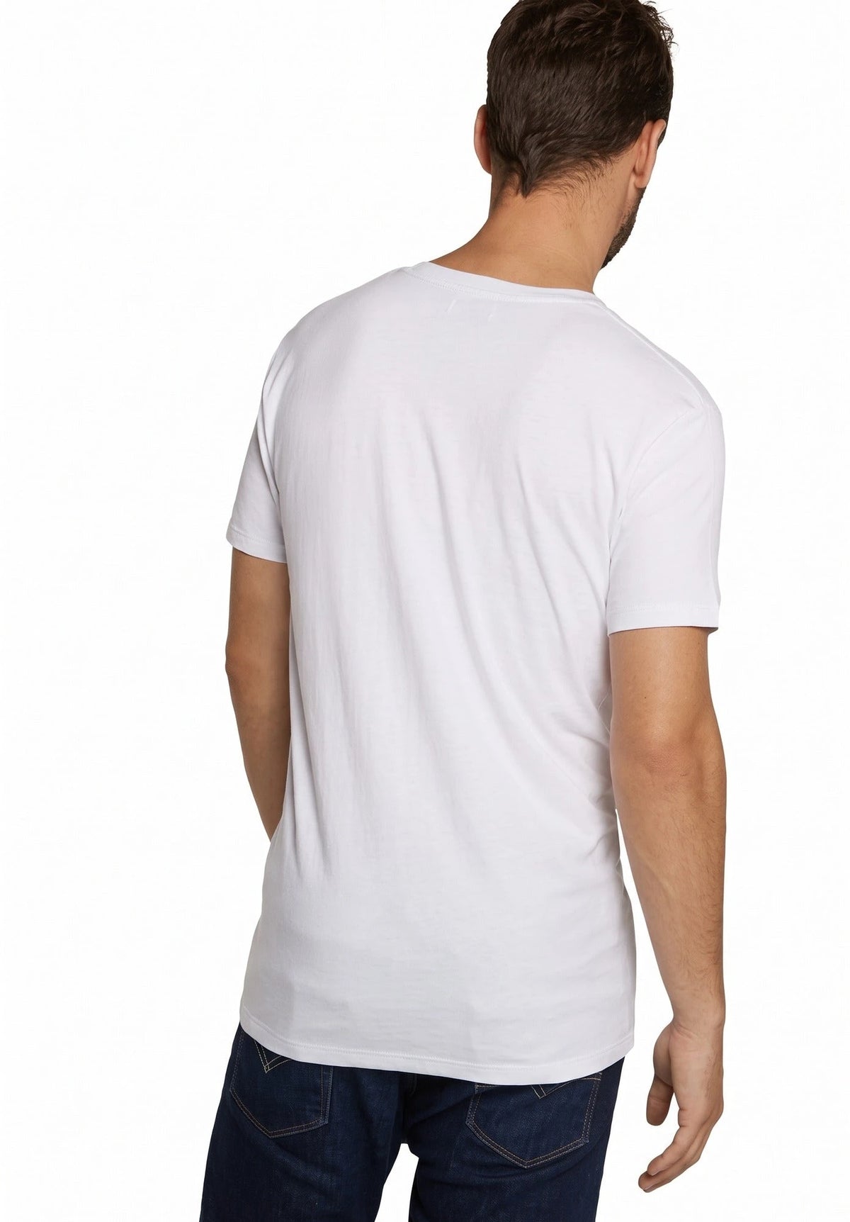 Bamboobasics Bamboo Basics 2-pak heren T-shirts V-hals - Velo