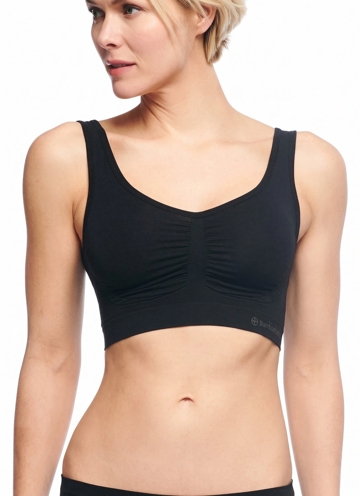 Bamboobasics Bamboo Basics 2-pak naadloze BH's - Nova