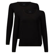 Bamboobasics Bamboo Basics 2-pak shirts dames - Lange Mouw - Lara