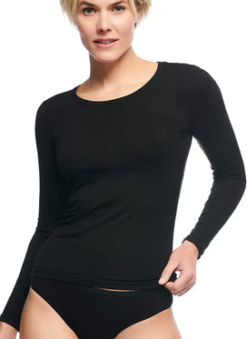 Bamboobasics Bamboo Basics 2-pak shirts dames - Lange Mouw - Lara