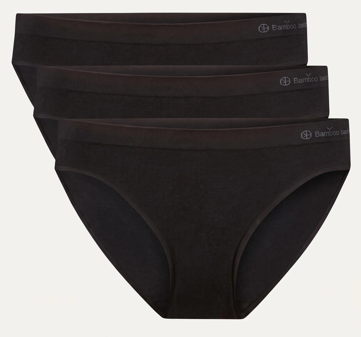 Bamboobasics Bamboo Basics 3-pak bikini slips dames - Tess