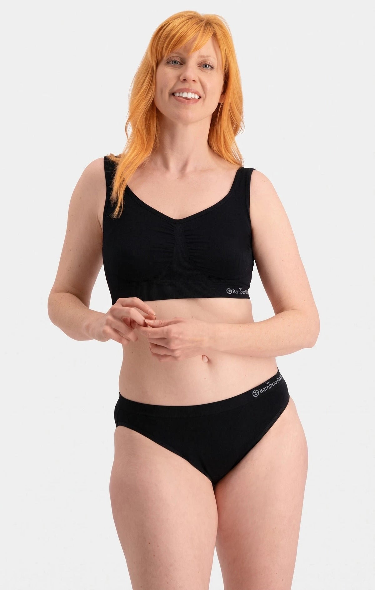 Bamboobasics Bamboo Basics 3-pak bikini slips dames - Tess