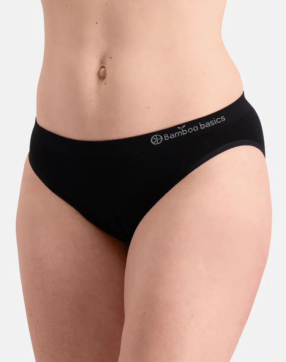 Bamboobasics Bamboo Basics 3-pak bikini slips dames - Tess