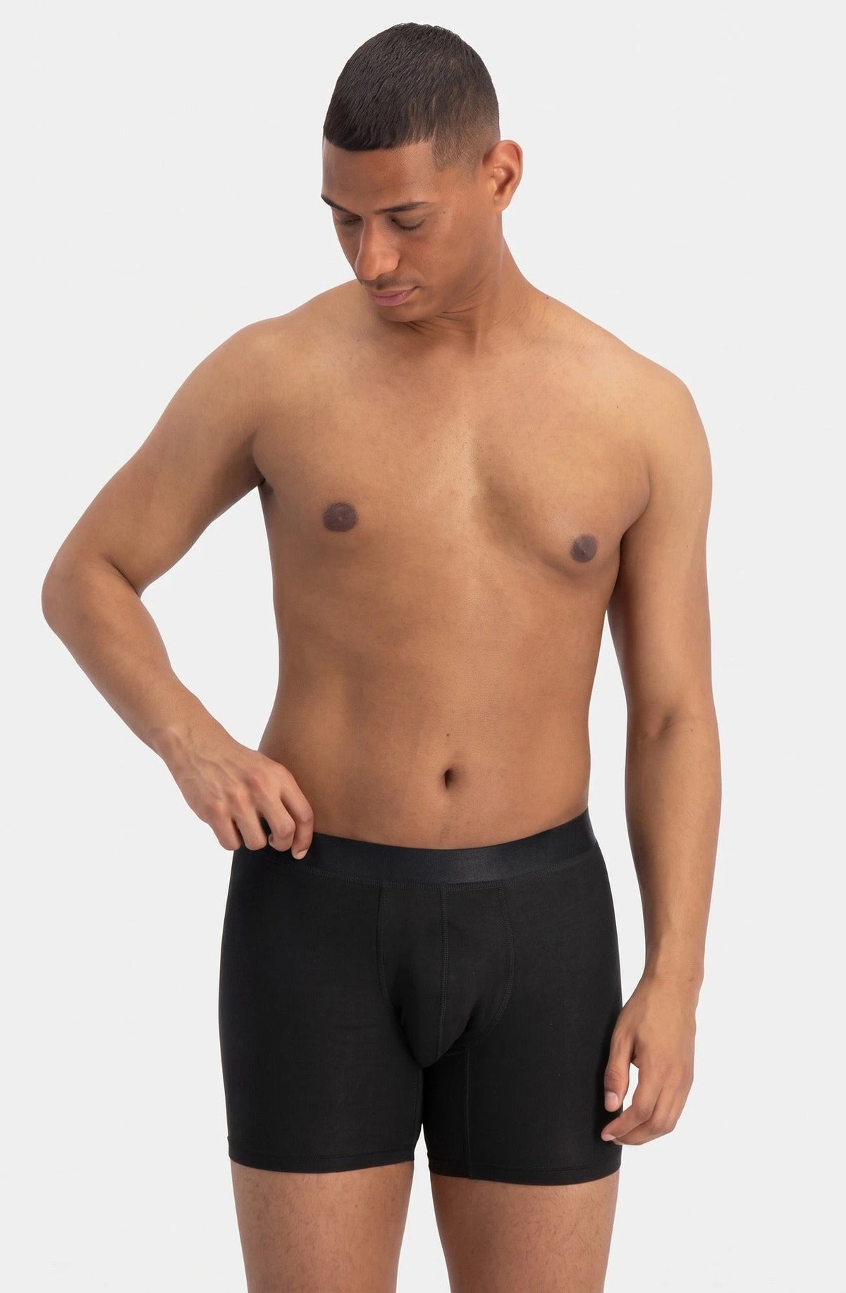 Bamboobasics Bamboo Basics 3-pak Extra lange heren boxershorts bamboe - Jack