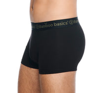 Bamboobasics Bamboo Basics 3-pak heren boxershorts - Liam - Zwart
