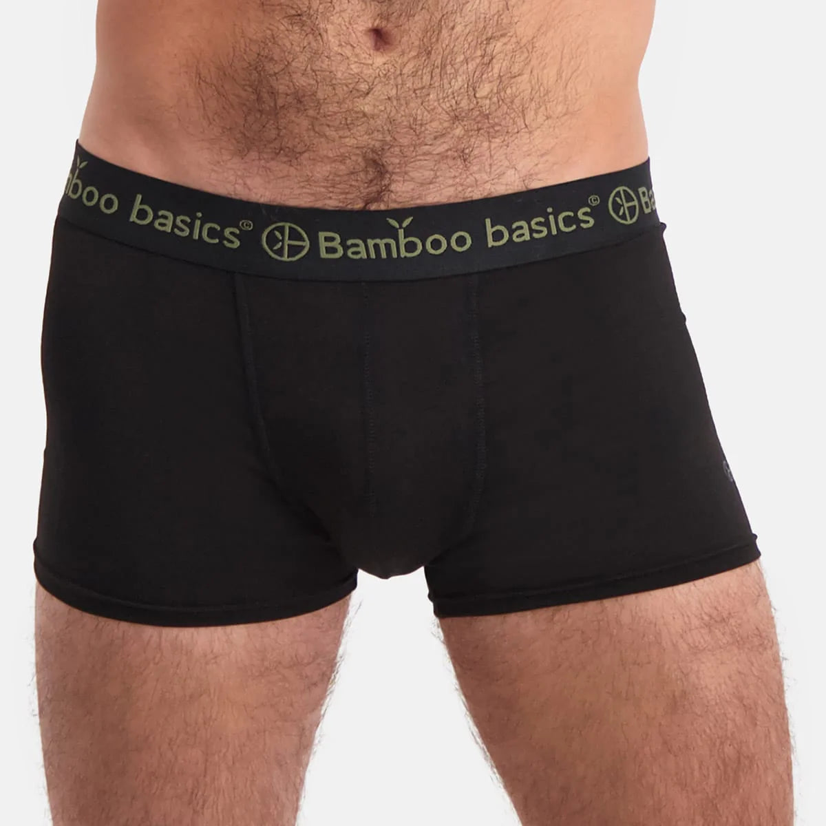 Bamboobasics Bamboo Basics 3-pak heren boxershorts - Liam - Zwart